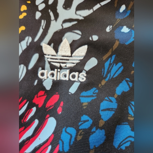 ADIDAS x Farm Rio 2016 Retired Coral Reef Floral Brazil HTF Track Jacket M NWOT - Picture 5 of 15
